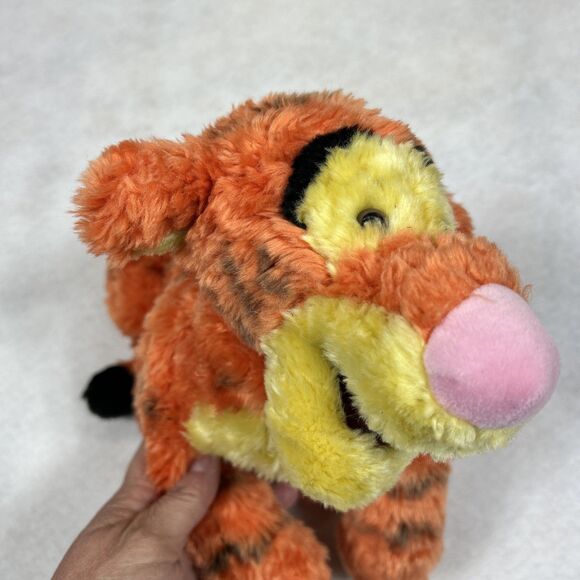 Tigger Laying Down Disney Store Exclusive Stuffed Animal 14" Plush Pooh - Picture 5 of 11